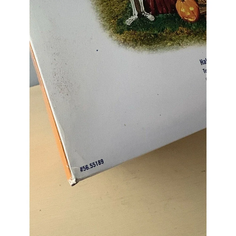 Dept 56 Snow Village Halloween Monster Mash HALLOWEEN DANCE #55189 Works VIDEO